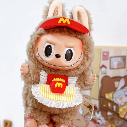 Labubu Fast Food Costume - French Fries